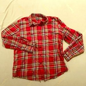 Lands End Flannel Large